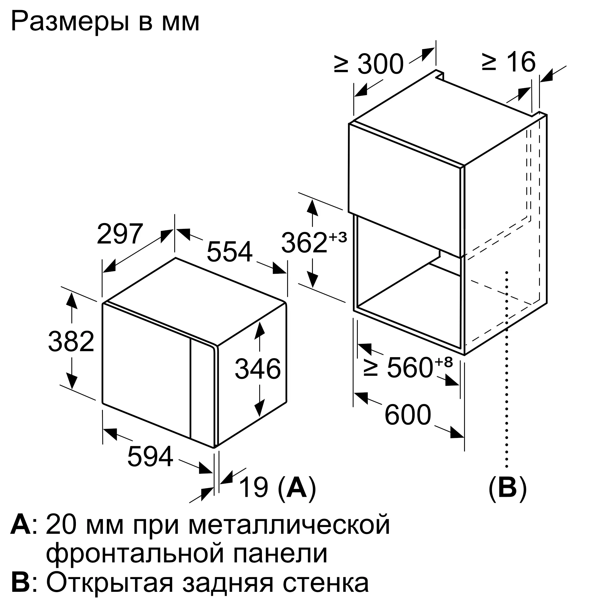 Bosch bfl524mb0 схема встраивания